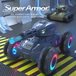 JJR/C Q126 Blue Spray Bomb Drift RC Tank