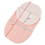 Baby Swaddle Sleeping Bag –  Pink