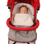 Baby Swaddle Sleeping Bag – Light Grey