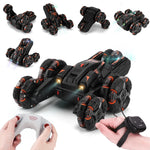 MoFun 2.4G Five-Wheeled Stunt Car – (Black)