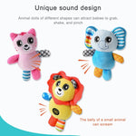 Baby Stroller Panda Rattle – BPA-Free