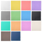 10PCS Baby Play Mat Light Grey 30x30cm