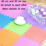 10PCS Baby Play Mat Light Grey 30x30cm