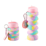 Folding Silicone Kids Water Bottle 350ml