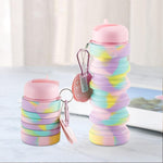 Folding Silicone Kids Water Bottle 350ml