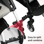 Twin Pram Connector – Universal Adjustable & Secure Fit