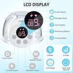 S12 LCD Smart Wearable Electric Breast Pump
