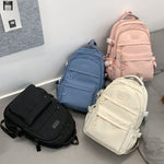 School Backpack for Kids Blue Nylon