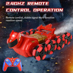2.4G Kids Stunt Car & Robot Dog - Red