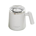 Stainless Steel Coffee Mug 430ml White