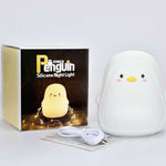 Penguin Silicone Pat Night Light