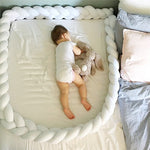 Grey Crib Bumper 2M