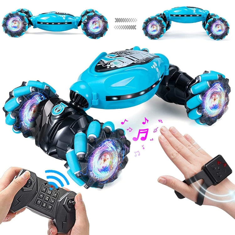 YDJ-D876 Blue RC Stunt Car 