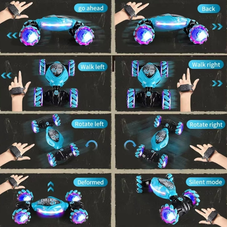 YDJ-D876 Blue RC Stunt Car 