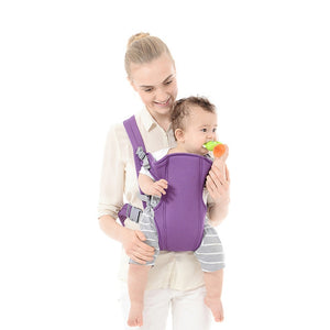 Ergonomic Baby Sling Backpack Carrier Purple 