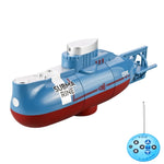 Remote Control Submarine for Kids – 360° Rotation (Blue)