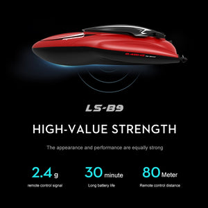 Remote Control Boat LSRC B9 Green 