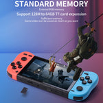 X50 Handheld Retro Game Console 6000+ Games(Black)