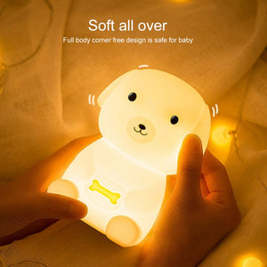 LED Silicone Sensor Night Light 
