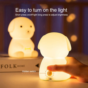 LED Silicone Sensor Night Light 