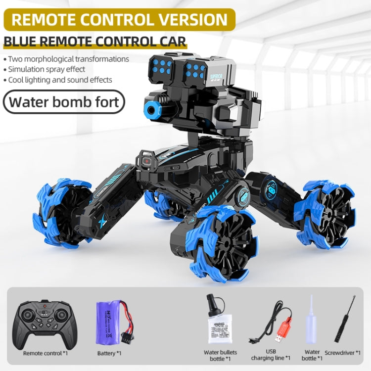 DM-528 Four-Wheel Battle RC Car –  Blue