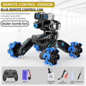 DM-528 Four-Wheel Battle RC Car –  Blue