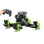 DM-528 Four-Wheel Battle RC Car – Green 