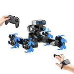 DM-528 Four-Wheel Battle RC Car –  Blue 
