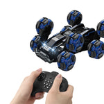Remote Control Stunt Car DM-558, 8-Wheel, Blue