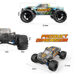 RC Car 9000E 1:14 4WD – Graffiti Black