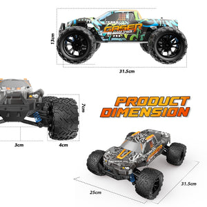 RC Car 9000E 1:14 4WD – Graffiti Black