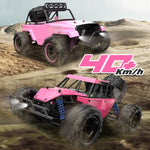 RC 9303E 1:18 4WD High Speed Remote Control Car – Pink