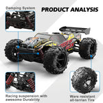 High-Speed 4WD RC Car 9307E – 40 km/h, Black & Yellow