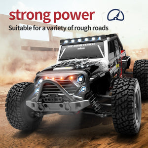 Brushless 4WD RC Wrangler JJR/C Q117C 70km/h, PVC Shell 