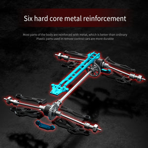JJR/C Q117D Brushless 4WD RC Off-Road Car 70km/h