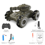 JJR/C Q126 Green Spray Bomb Drift RC Tank