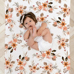 Newborn Baby Swaddling Set – Flower-3