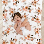 Newborn Baby Swaddling Set – Flower-2