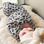 Newborn Baby Swaddling Set – Flower-3