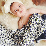 Newborn Baby Swaddling Set – Flower-2