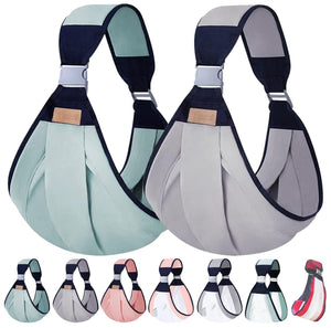 Silver Baby Carrier Sling for 0–48 Months 