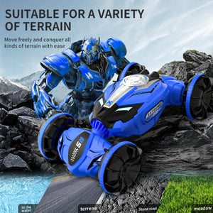 Remote Control Car JJR/C Q150 4WD Amphibious – Blue