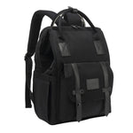 Mommy Backpack Black Waterproof Nylon