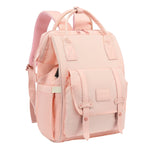 Mommy Backpack Pink Waterproof Nylon