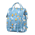 Mommy Backpack Cartoon Bear Waterproof Nylon 