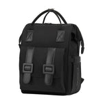 Mommy Backpack Classic Black Waterproof Nylon 