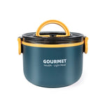 Stainless Steel Lunch Box 1000ml Blue