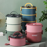 Stainless Steel Lunch Box 1000ml Blue