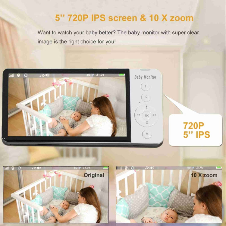 5-Inch Wireless Baby Monitor ABM700 