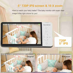 5-Inch Wireless Baby Monitor ABM700 